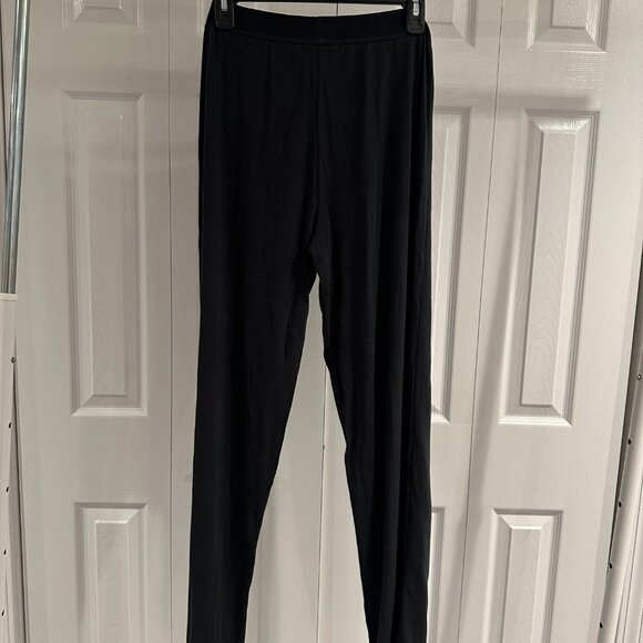 SKIMS XS Black Cotton Rib Pants - Picture 6 of 6
